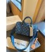 Louis Lvkeepall new arrival denim bag size: 25 * 12 cm