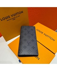 Louis BRAZZA Monogram man and women wallet size: 19×10cm