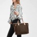 L-bag Monogram Canvas Neverfull GM M40990 Beige