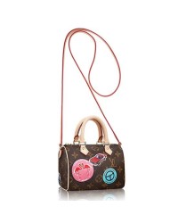 L M62208 Nano Speedy Crossbody Bag Monogram Canvas
