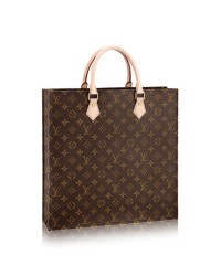 L-bag M40805 Sac Plat NM Tote Bag Monogram Canvas