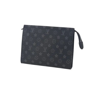 L-bag Monogram Clutches Black