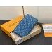 Louis new arrival Zippy Monogram denim wallet size: 19.5*10.5*2.5cm
