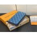 Louis new arrival Zippy Monogram denim wallet size: 19.5*10.5*2.5cm