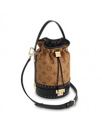 L Monogram REVERSE CANVAS PETIT
