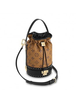 L Monogram REVERSE CANVAS PETIT