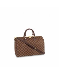 L Damier Ebene Canvas Speedy Bandouliere 35 N41366