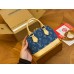 Louis Alma bb denim bag size :  20*14cm