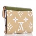 L Monogram Giant Zoe Wallet Khaki