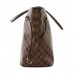 L N51105 Neverfull MM Shoulder Bag Damier Ebene Canvas