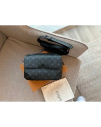L steamer trunk men bag