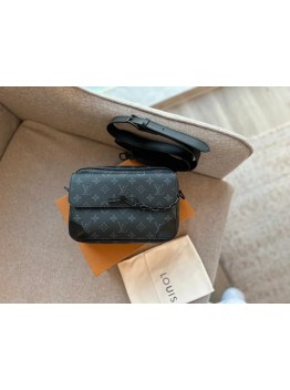 L steamer trunk men bag