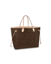L Monogram Canvas Neverfull GM M40990 Beige
