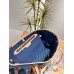 Louis new arrival denim neverfull tote bag size; 33 * 29 cm