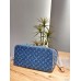 Louis new arrival denim neverfull tote bag size; 33 * 29 cm