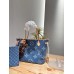 Louis new arrival denim neverfull tote bag size; 33 * 29 cm