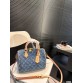 Louis new arrival speedy 25 denim bag size: 25 * 19  cm