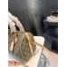 Louis new arrival speedy 25 denim bag size: 25 * 19  cm