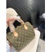 Louis new arrival speedy 25 denim bag size: 25 * 19  cm