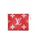 L-bag Monogram Giant Toiletry Pouch 26 Rouge