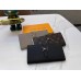 Louis new arrival Taurillon Capucines wallet size: 10*19*1.7cm