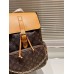 Louis Petite Malle Monogram backpack bag size : 37*45 cm