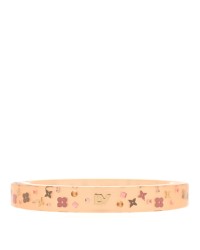 Resin Swarovski Inclusion Art Deco TPM Bracelet S Beige