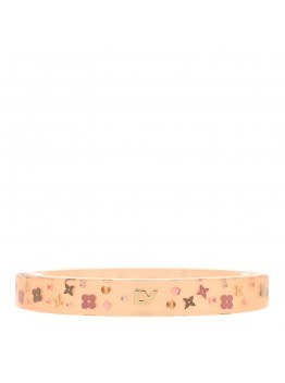 Resin Swarovski Inclusion Art Deco TPM Bracelet S Beige