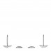 18K White Gold Clous Ear Studs Earrings