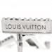 Crystal LV Iconic Earrings Silver