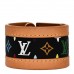 Monogram Multicolor S Lock Bracelet Black