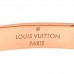 Brass Monogram Nanogram Cuff M Pink Gold