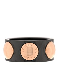 18K Pink Gold Ceramic Grandberg Ring 57 8