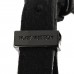 Suede Metal Chain Bracelet Black