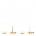 Metal Enamel LV Iconic Earrings Gold Pink