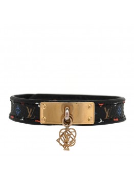 Monogram Multicolor Game On Bracelet 17 Black