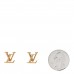 Metal LV Iconic Earrings Gold