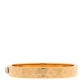 Brass Monogram Nanogram Cuff S Gold