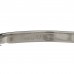 18K White Gold Clous Studded Bangle Bracelet 17