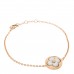 18K Pink Gold Mother of Pearl Color Blossom BB Sun Bracelet
