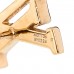 Metal Enamel LV Iconic Earrings Gold Pink
