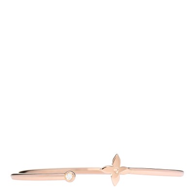 18K Pink Gold Diamond Idylle Blossom Twist Bracelet