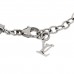 Metal Resin LV Sunrise Bead Bracelet Multicolor