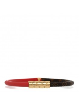 Monogram Daily Confidential Bracelet 17 Red