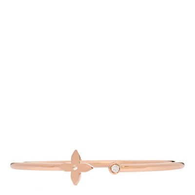 18K Pink Gold Diamond Idylle Blossom Twist Bracelet