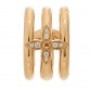 18K Pink Gold Diamond Ombre Blossom Ear Cuff