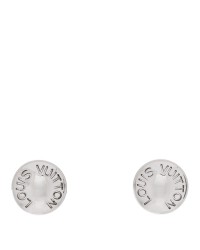 18K White Gold Clous Ear Studs Earrings