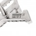 Crystal LV Iconic Earrings Silver