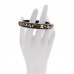 Resin Swarovski Medium Inclusion Bracelet Black