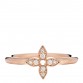 18K Pink Gold Diamond Idylle Blossom Single Ring 50 5.25